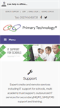 Mobile Screenshot of primaryt.co.uk