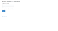 Desktop Screenshot of crm.primaryt.co.uk