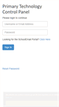 Mobile Screenshot of crm.primaryt.co.uk