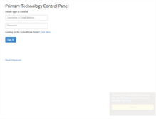 Tablet Screenshot of crm.primaryt.co.uk